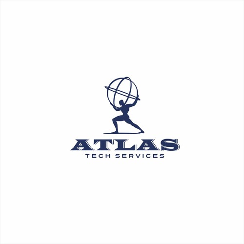 Guaranteed-  Create a logo and branding concept for Atlas Tech Services Design by margus