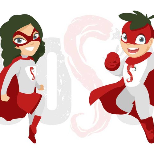 Blind Contest: Two or three iconic superheroes for a international condiment (The SOSS Bros.) With personality Design by Bonographic