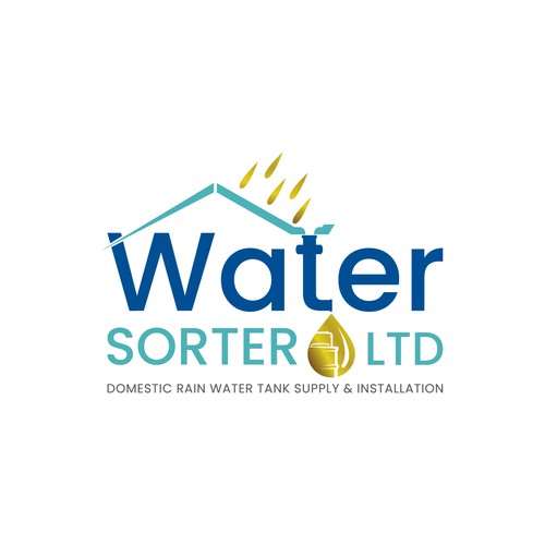 Design a catchy logo somehow detailing home rain water tank benefits. Design by Creative P