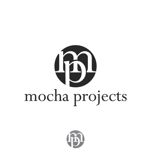 Create the next logo for mocha projects (could use initials MP) Design by Lazars