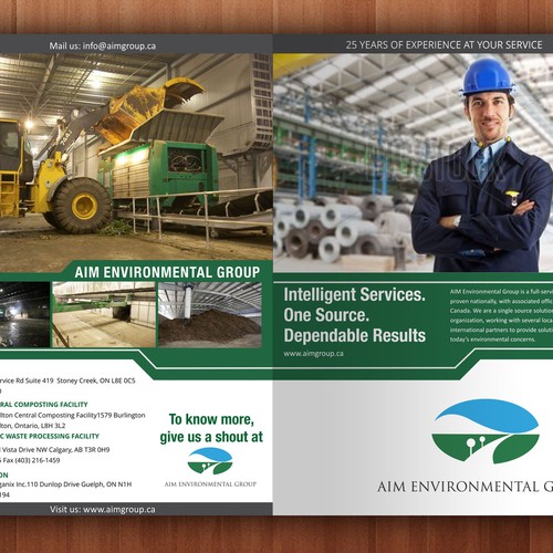 Diseño de Sales brochure for a facility management firm de The 3colors