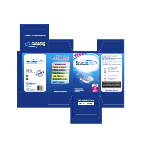 Retainer Cleaner Tablets Design by IN art