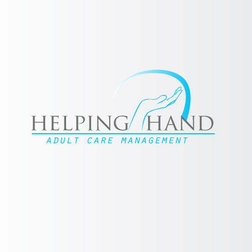 logo for Helping Hand Adult Care Management Design by pavkegalaksija