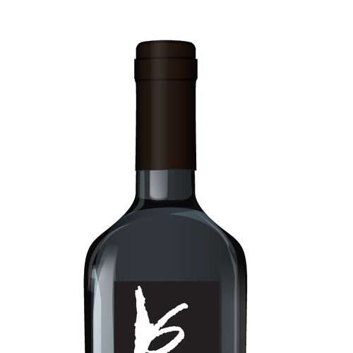Chilean Wine Bottle - New Company - Design Our Label! Diseño de Anton Sid