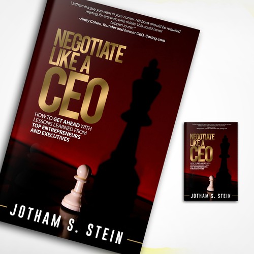 Book Cover for "Negotiate Like a CEO" Design by Aaniyah.ahmed