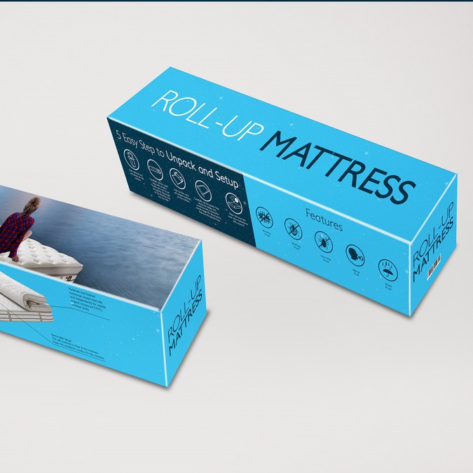 Package for mattress in a box Product packaging contest