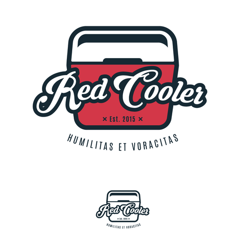 Red Cooler:  Classy as F*ck デザイン by Wanek