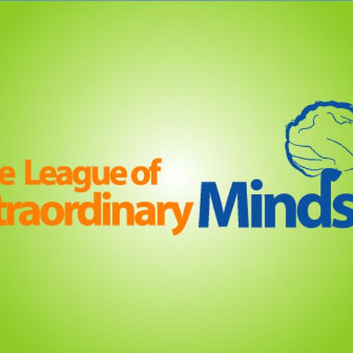 League Of Extraordinary Minds Logo Diseño de pixaleye