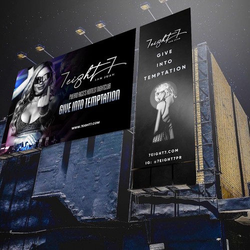 Billboard for a Nightclub and Gentlemen’s Club Design von RED DOT