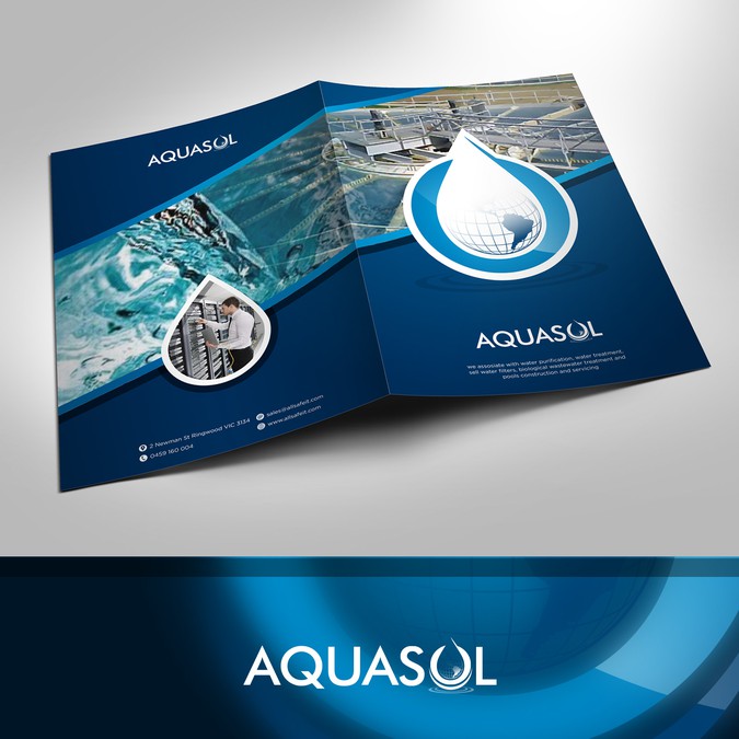 water purification Logo & brand identity pack contest