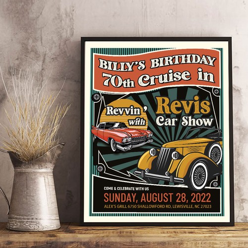 Car Show Flyer Design by avein