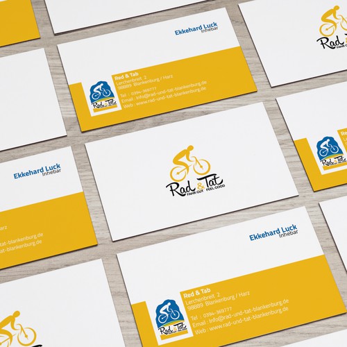 **modern Bike-store needs Business-Cards** Design by UiGuru