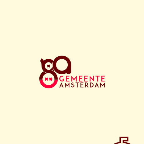 Community Contest: create a new logo for the City of Amsterdam Diseño de favela design