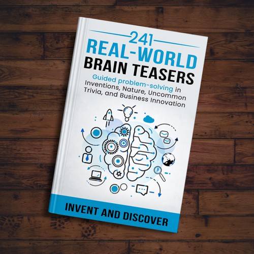 Book Cover - Creativity, Innovation, Inventions, Lateral thinking Design by Zahari Studio