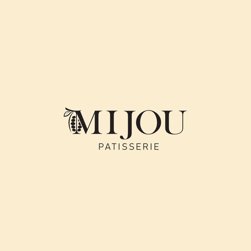 Logo for the modern and creative Patisserie Mijou Design by harivas