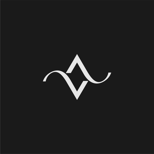 VA Monogram Logo for All Over Print Design by Livorno