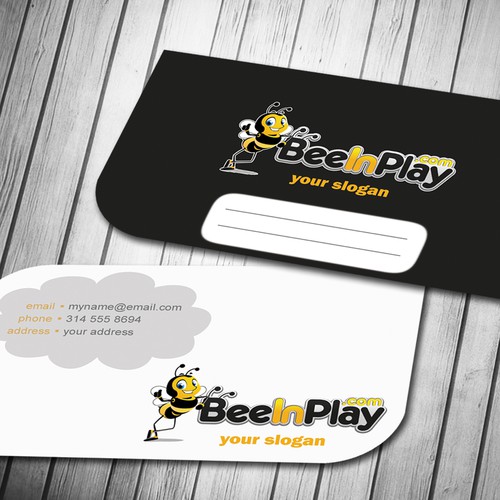 Help BeeInPlay with a Business Card Diseño de Zetka