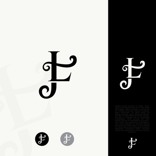 Sophisticated monogram logo design needed Design by LogStar