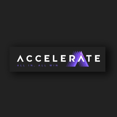 Accelerate 2024 Logo Comps Design by Jacob Gomes