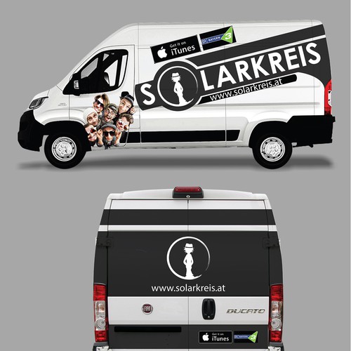 Car, truck or van wrap contest entry by Logicainfo ♥