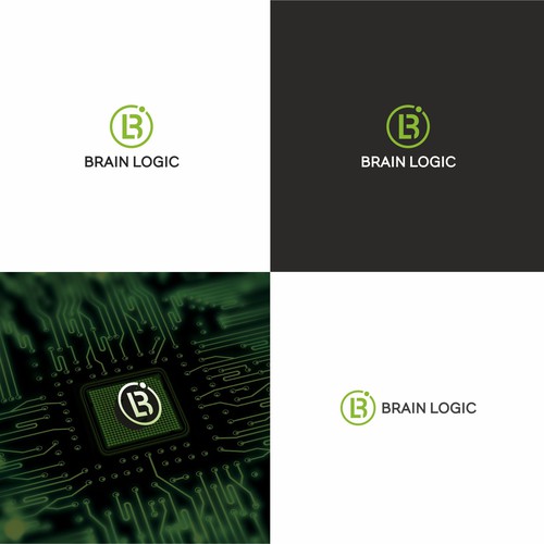 Modern Logo for a Software Company Design by -thinker-