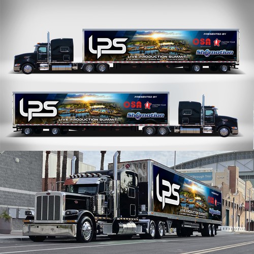 Live Prouduction Summit - TRAILER GRAPHICS Design by MasterWraps™