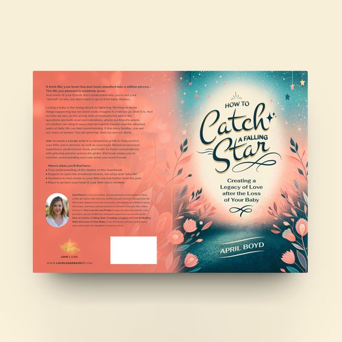 Design a book cover for "How to Catch a Falling Star" Design by Esteban Ibarra