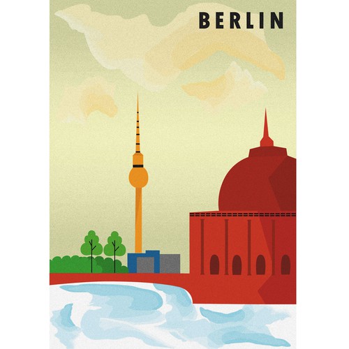 99designs Community Contest: Create a great poster for 99designs' new Berlin office (multiple winners) Réalisé par Hello, I'm Indah!