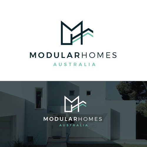 Logo for Modular Homes Company Design by alediba