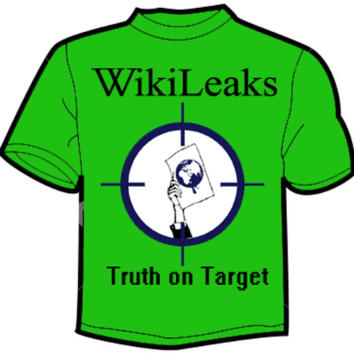 New t-shirt design(s) wanted for WikiLeaks Diseño de Daisy82