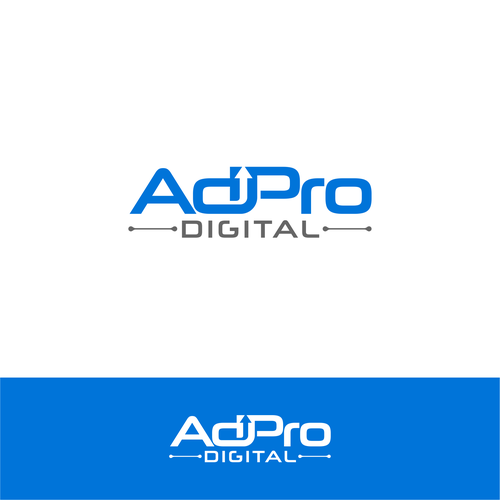 AdPro Digital - Logo for Digital Marketing Agency Design by -[ WizArt ]-