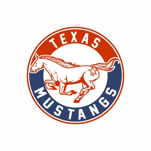 Diseño de Texas Mustangs de indraDICLVX