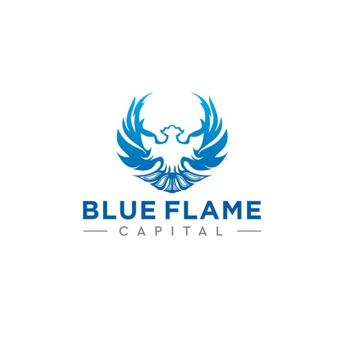 We need a Blue Flame Logo worthy of classic car hood status...but not...really. Design by DaaCreations