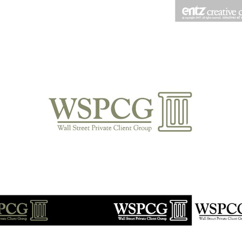 Wall Street Private Client Group LOGO Diseño de Dendo