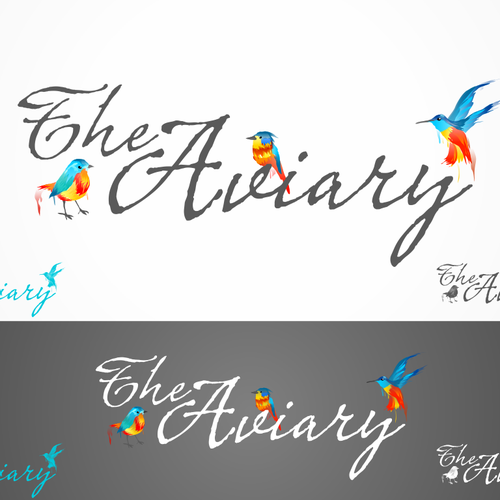 Create the next logo for The Aviary Design by <<legen...dary>>