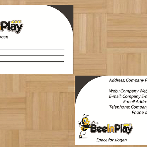 Help BeeInPlay with a Business Card Réalisé par zaabica