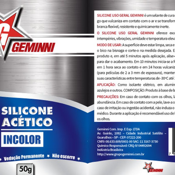 INCREDIBLE Silicone Sealant Tube Label