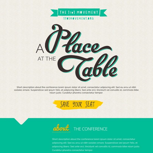 Create an event registration for a youth-based conference Design von NEX Creative