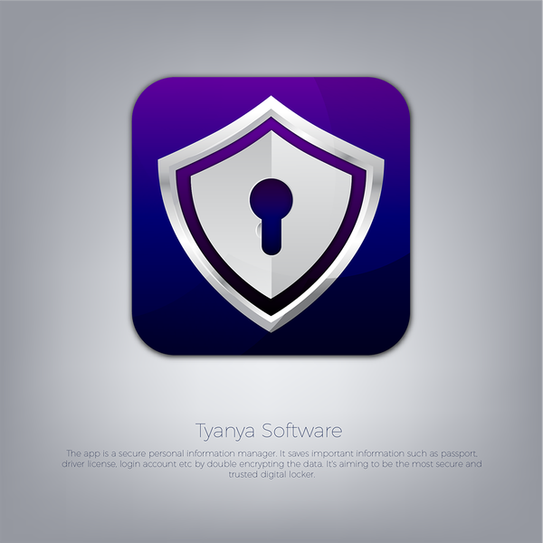 Design by JARAYUTH titled "IOS App Icon for Tyanya Software"
