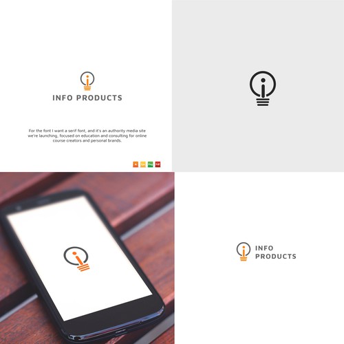 InfoProducts.com - Logo & Branding Design by Jen`P.