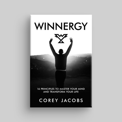 Design a sleek book cover for a man who wants to transform your mind and life! Design by tukoshimura