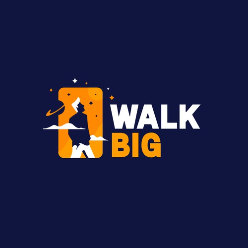 Create a logo for Walk Big, an online media company Design by L.ROS