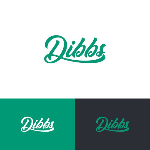 Dibbs - logo for fractional sports card trading market Design by futony