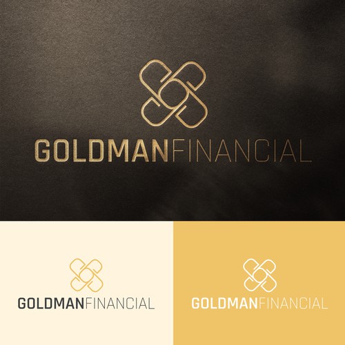 Goldman Logo Design by PearlMoonDesignCo