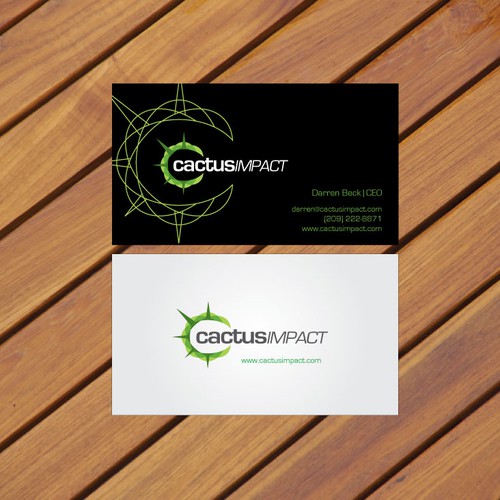 Business Card for Cactus Impact Ontwerp door Concept Factory