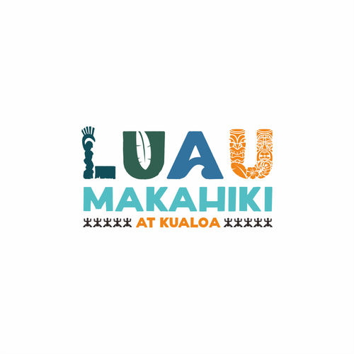 Hawaiian Luau Logo Design by Creative Owl Std