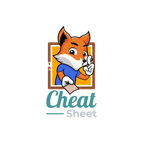 Unique descriptive combo mascot Logo that embodies the action of cheating on a test & shortcuts Design von DevDevit   ★ ★ ★ ★ ★