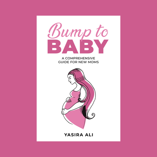 Design a pregnancy book cover for first time moms Design by cebiks