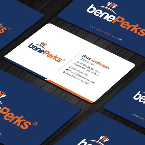 Biz Cards for fast growing company Réalisé par Brandmaker artist