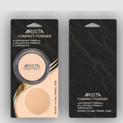 Arista Compact Powder Design by Rajith Shantha